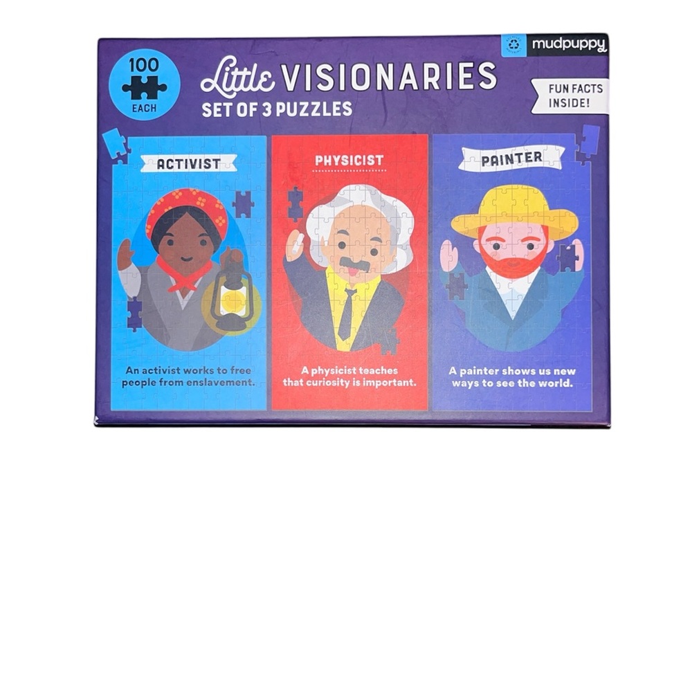 Mudpuppy Little Visionaries Puzzle Set